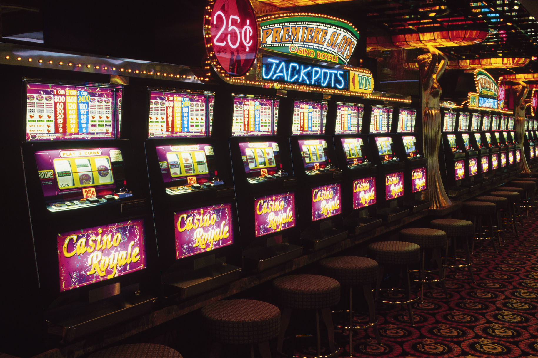 Slot machines vegas style
